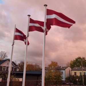 Latvijas karogs 1x2m