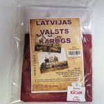 Latvijas karogs kātam 1x2m plāns