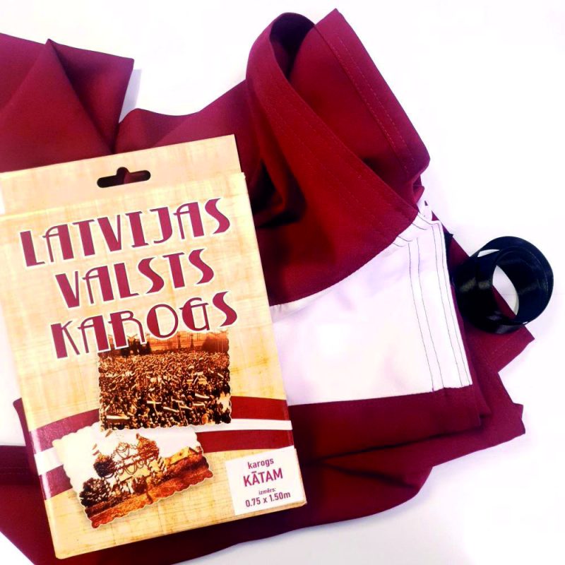 latvijas karogs 75x150 karoga katam