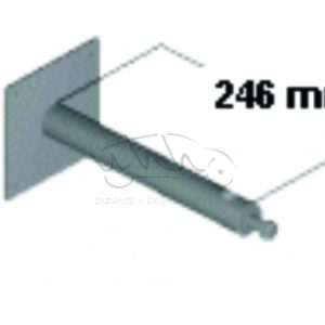 Vēja rādītāja horizontālais stiprinājums