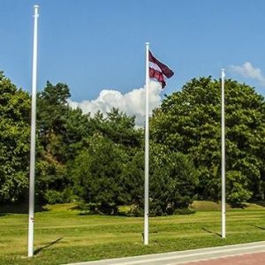 karoga masti un valsts karogs  liepaja uhh