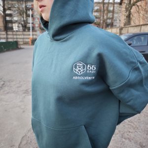 Oversize hūdijs ar 64.vsk. logo